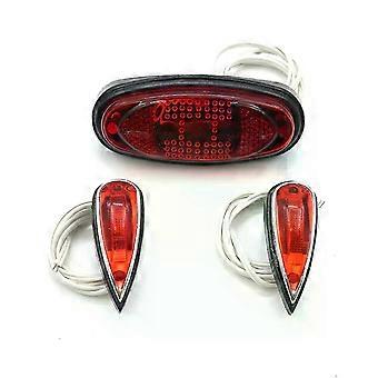 24V/36V/48V Electric Tricycle Tail Light/Tail Light LED Turn Signal compatible with Electric Tricycle Ebike Warning Tail Light