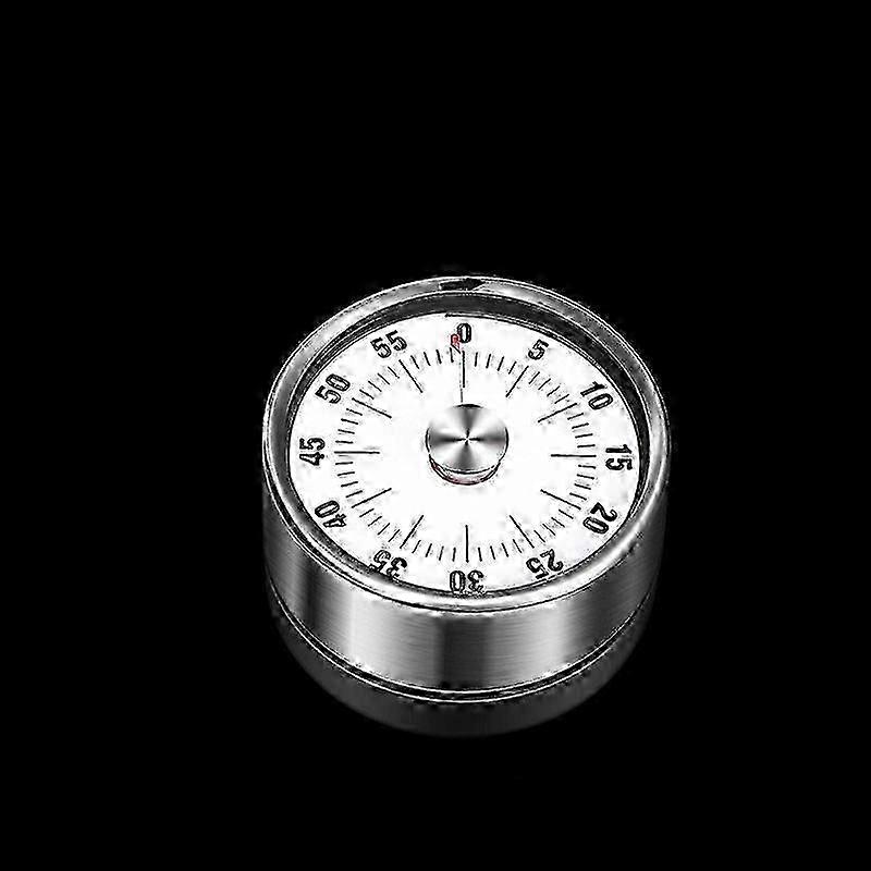 kitchen timer, mechanical kitchen timer, magnetic kitchen timer, steel kitchen timer, mechanical countdown timer, mechanical magnetic timer, 60 mile 2
