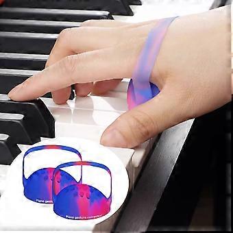 Balle d'entraînement pour les doigts (piano), correcteur de posture, balle d'entraînement en silicone semi-sphérique ronde pour débutants