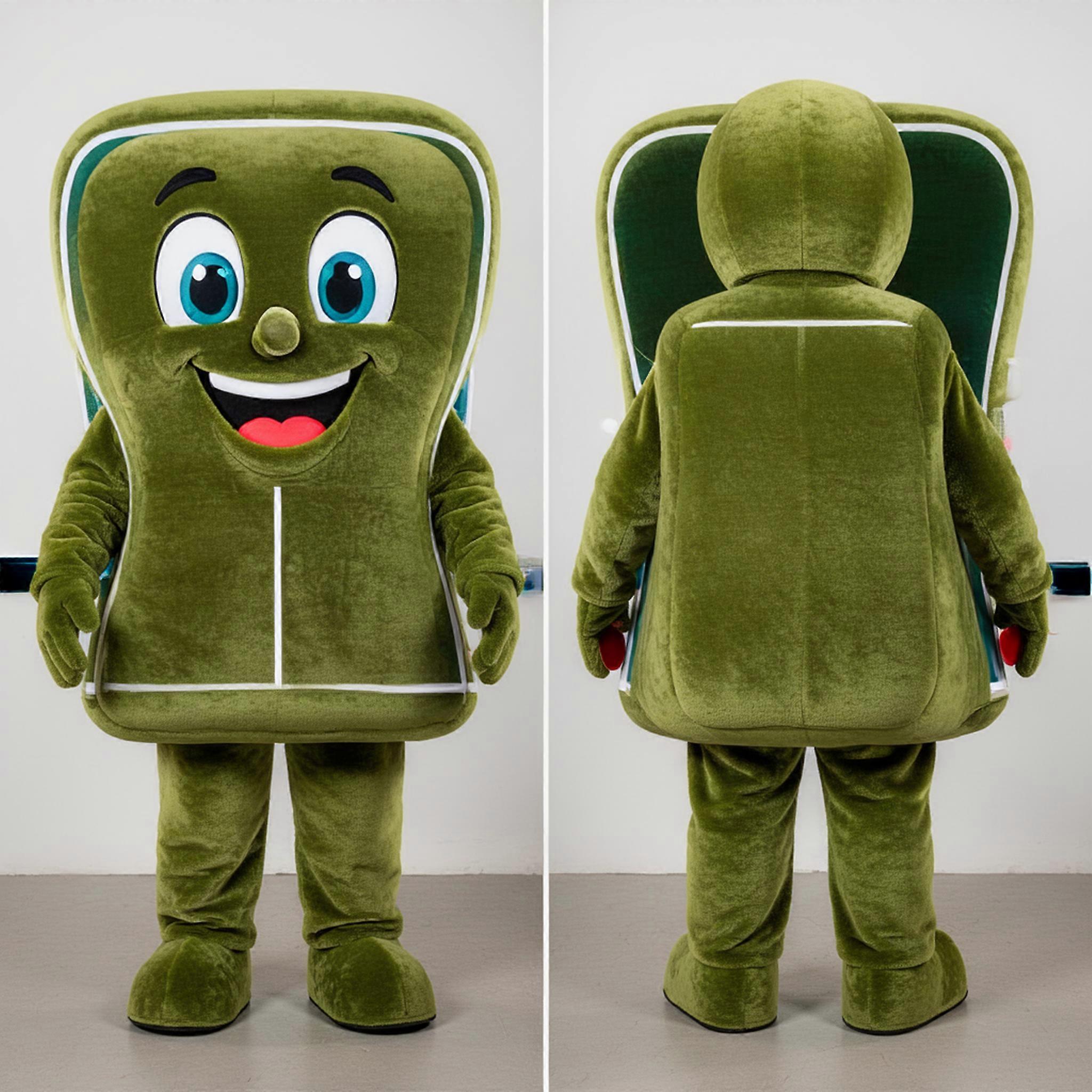 MASTICOT Olive Glossy Tabletop Ping Pong Table Mascot