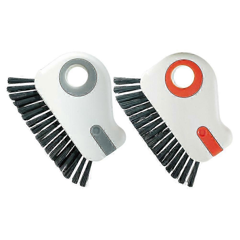 Window Track Cleaning Brush compatible with Cleaning 4Pcs Multifunction Crevice Tool