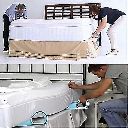 2pcs Large Mattress Lifter Tool Wedge Elevator Ergonomic Bed Making Lifting Hand