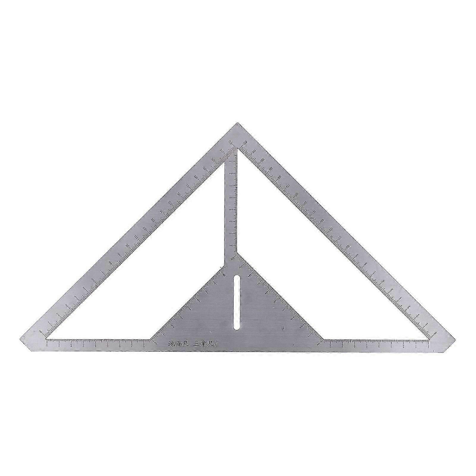 Floor Drain Ruler Multifunctional Tile Layout Angle Measuring Triangular Measure Gauge