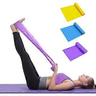 Set di 3 fasce elastiche per esercizi con 3 livelli di resistenza, fasce elastiche per allenamento Pilates