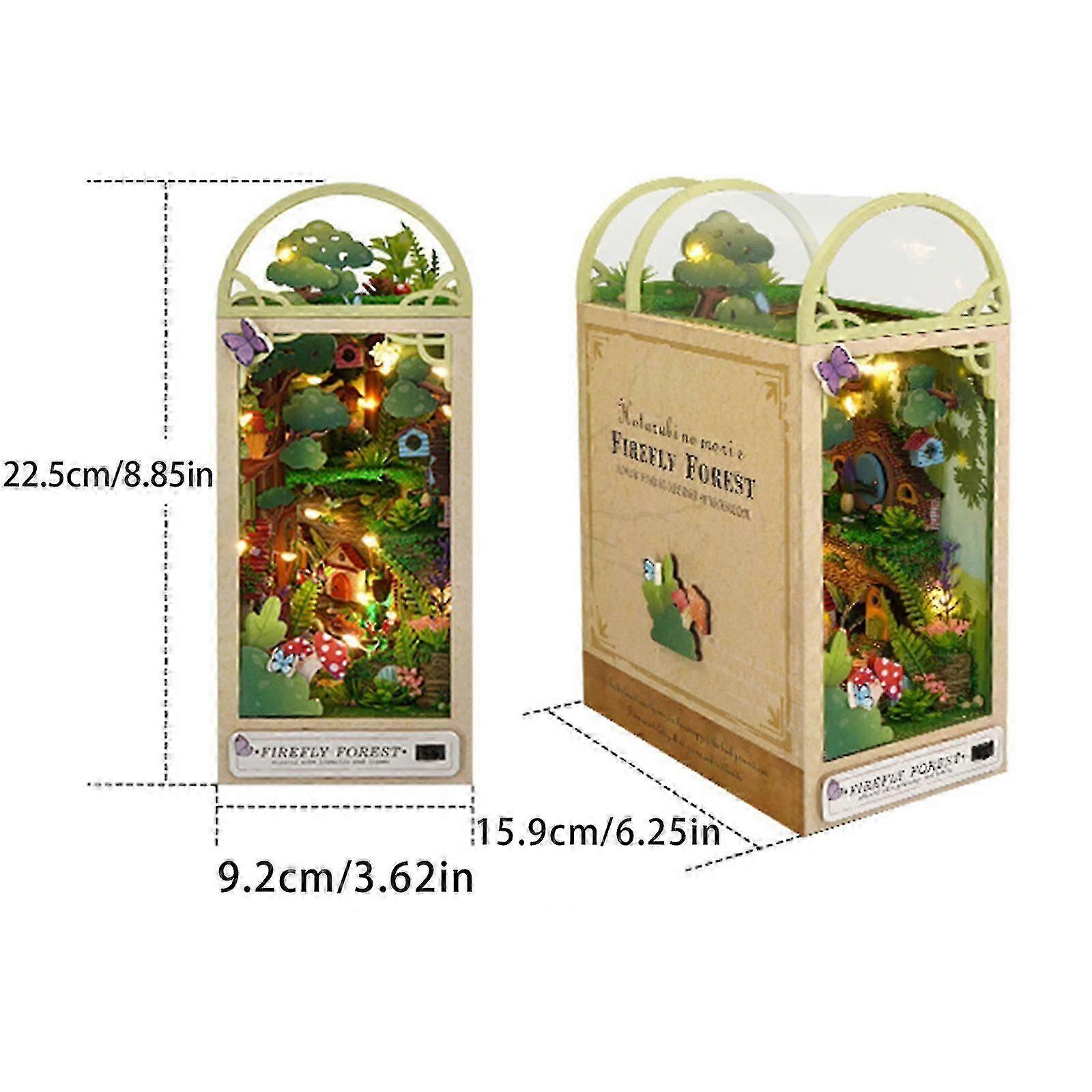 Handmade Firefly Forest Bookcase DIY Kit