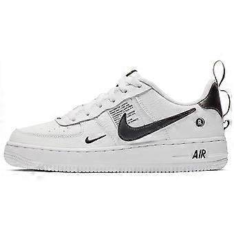 Nike Air Force 1 Low Utility Hvit Svart GS AR1708-100