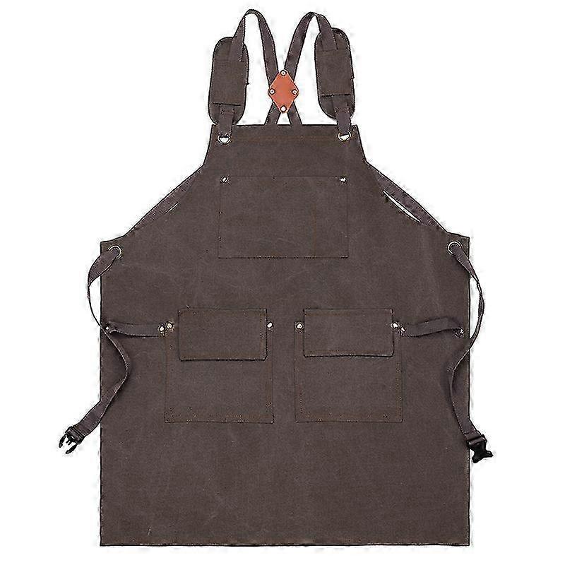 Thickened Cotton Canvas Waterproof Apron