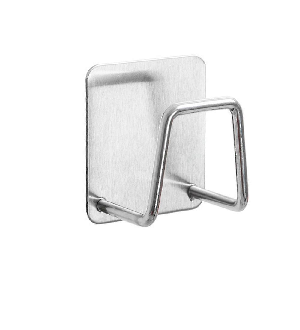 Rustproof Stainless Steel Sponge Holder, Adhesive Mount, Waterproof Quick-Drying