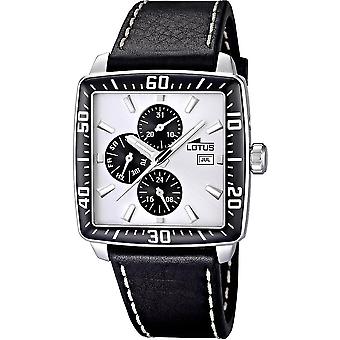 Lotus Quartz Analog Man Watch with Cowhide Bracelet L15809/1