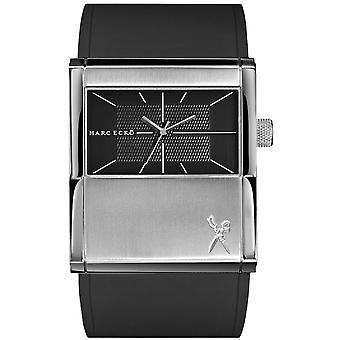 Marc Ecko Destroyer Quartz Analog Man Watch with Silicone Bracelet E11528G1