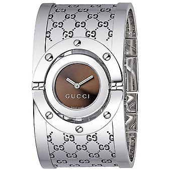 Gucci twirl lady Quartz Analog Women's Watch with YA112401 Stainless Steel Bracelet