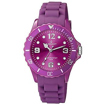 Radiant new teen Quartz Analog Unisex Watch with RA193608 Silicone Bracelet