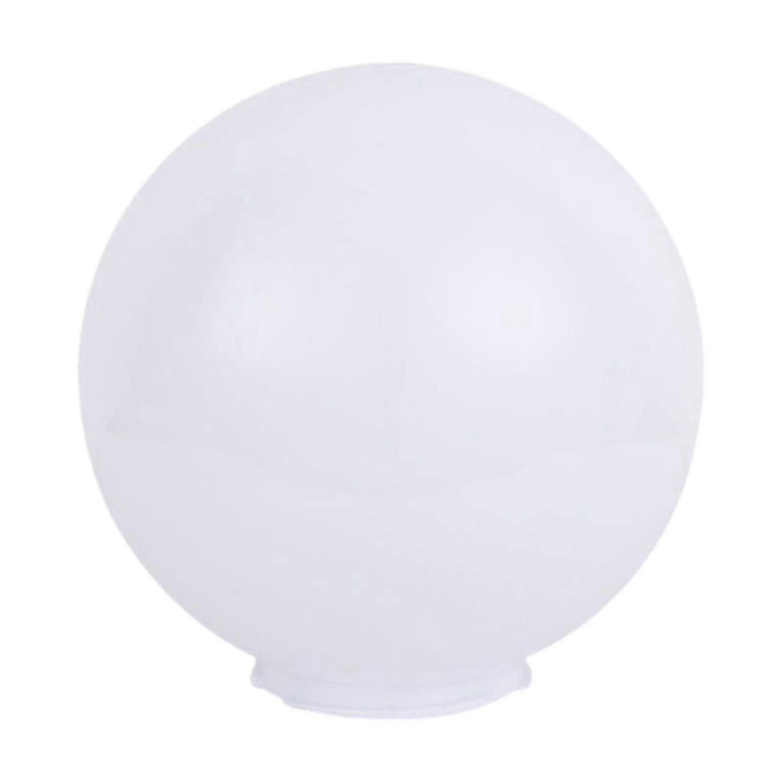 White Outdoor Globe Lamp Shade
