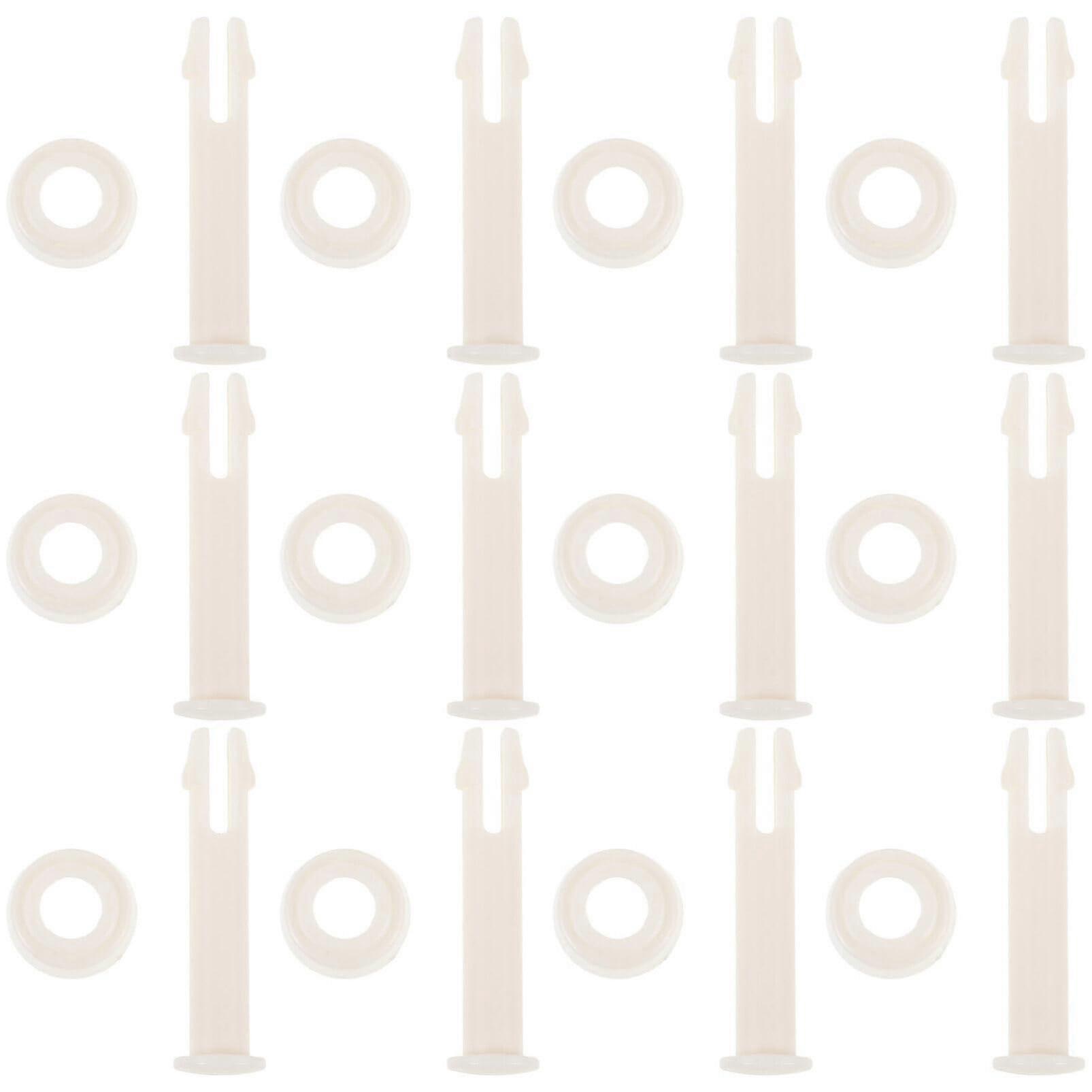 12pcs Pool Vacuum Locking Pins Durable Replacement Set for Skimmer Nets and Cleaning Tools