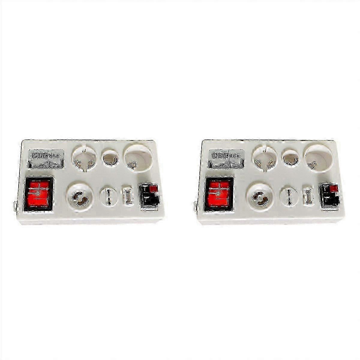 2X Multi-Interface LED Bulb Tester for E27 B22 E14, 12-Port Lamp Holder & LCD Display