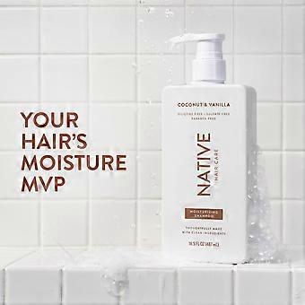 Native Moisturizing Shampoo Coconut & Vanilla 16.5 Fl Oz