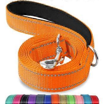 Padded Handle Reflective Double Sided Dog Leash