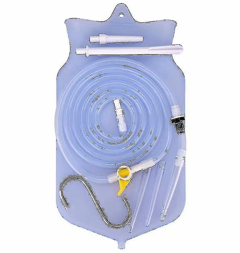 Blue Household Insulation Bag Type Enema Irrigator