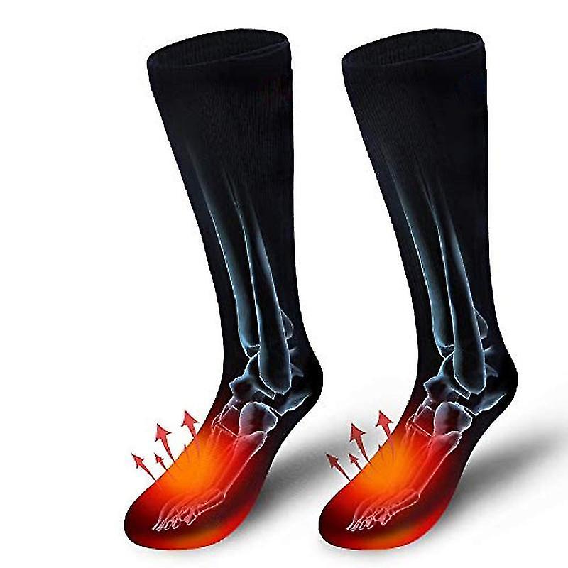 One Pair Electric Heated Socks