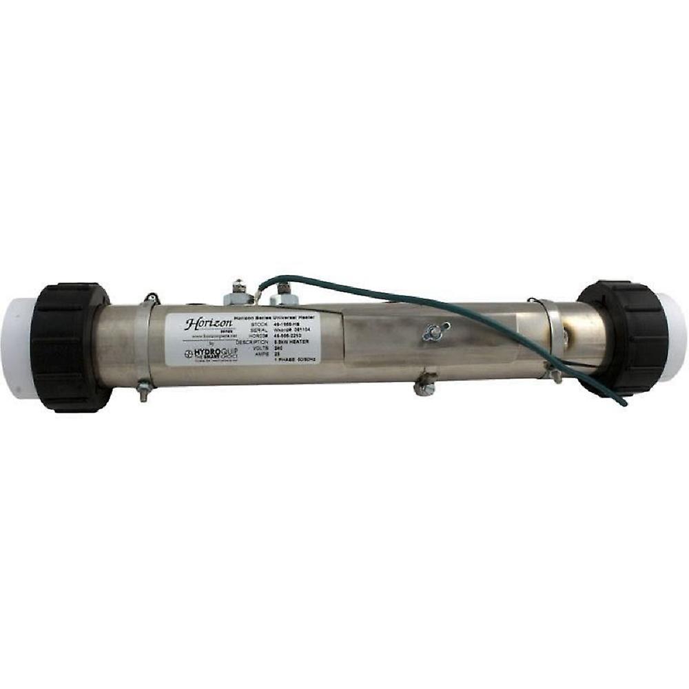 Hydro-Quip 48-1555-HS 2"x15" 5.5kW Universal Flo Thru Heater Assembly w/ Union