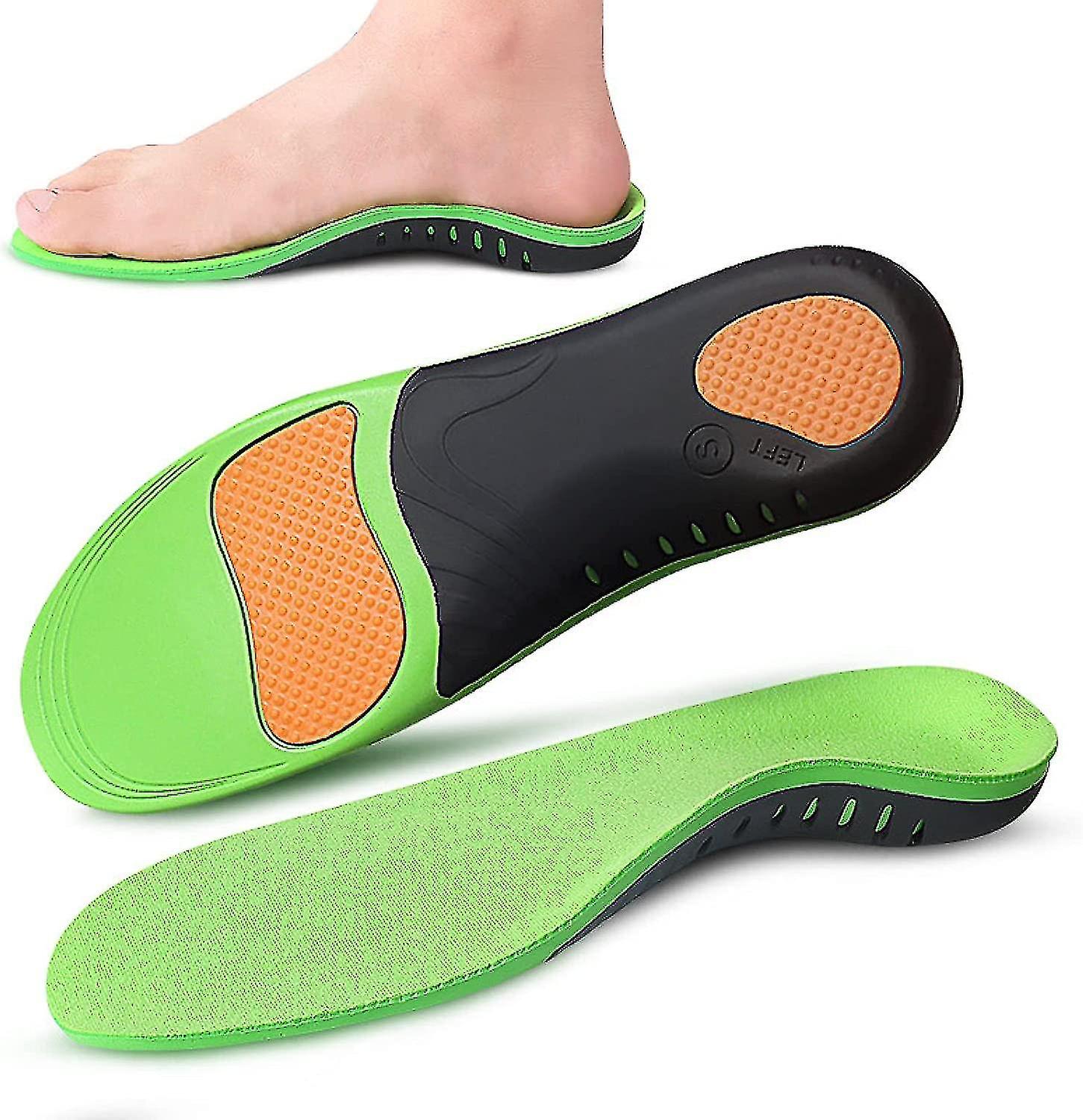 Orthotic Insoles, Cushioned Shoe Insoles With Orthotic Arch Support, Comfortable Shoe Boot