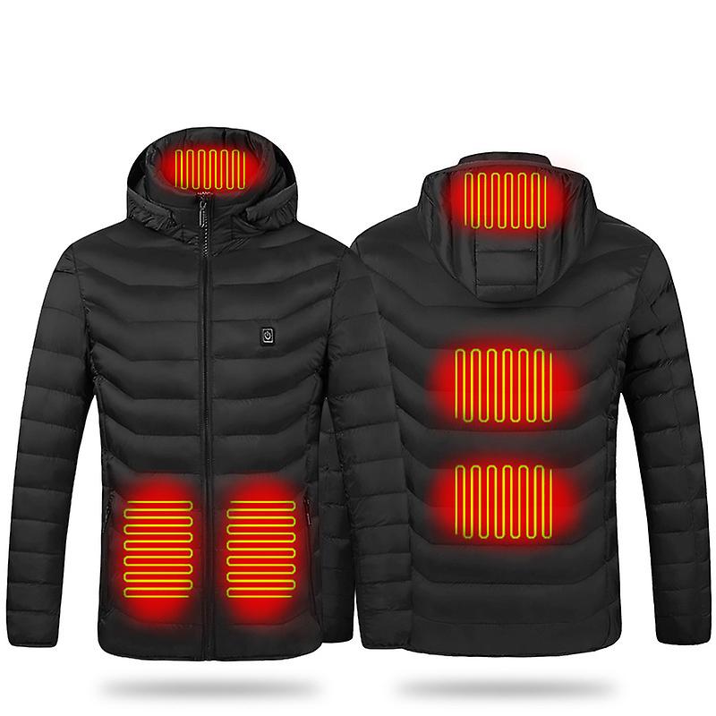Warm Smart Heating Cotton Clothes Usb Rechargeable Heating Jacket For Men