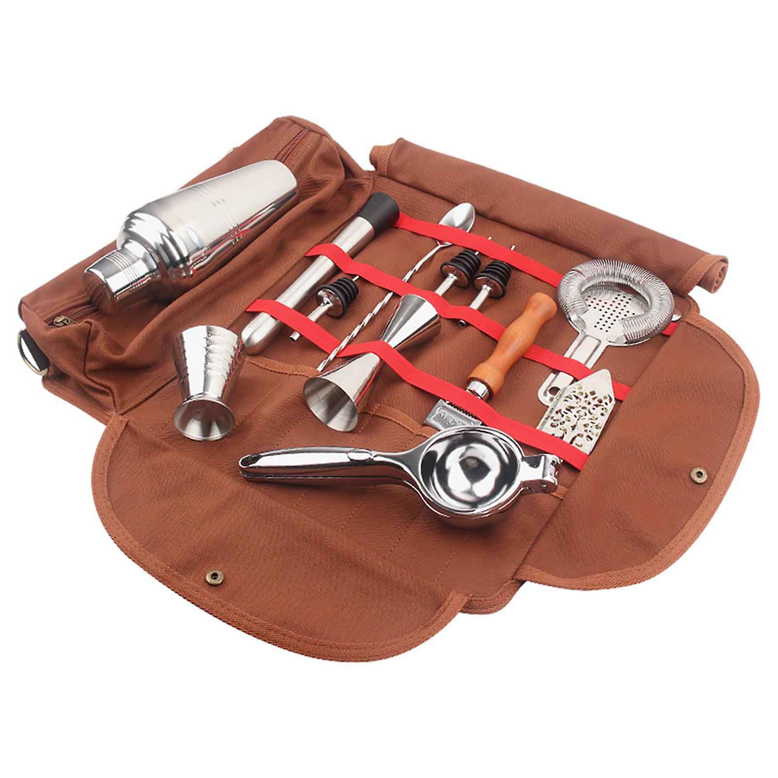 Bartender Storage Bag Bartender Tools Storage Fold-able Bag Bar Bartender Kit