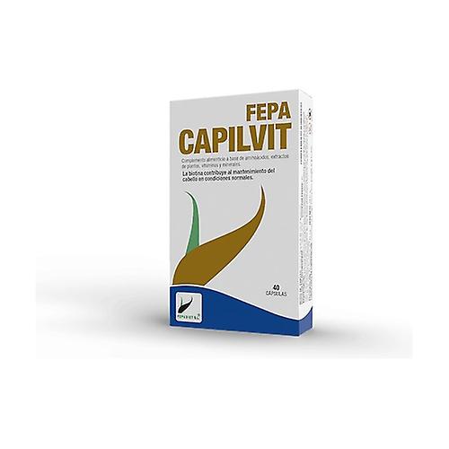 Fepa-capilvit 40 capsules of 977.81mg