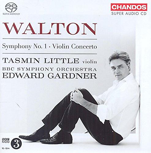 Tasmin Littlebbc Sogardner - Walton: Symphony No. 1 | Violin Concerto [CD]