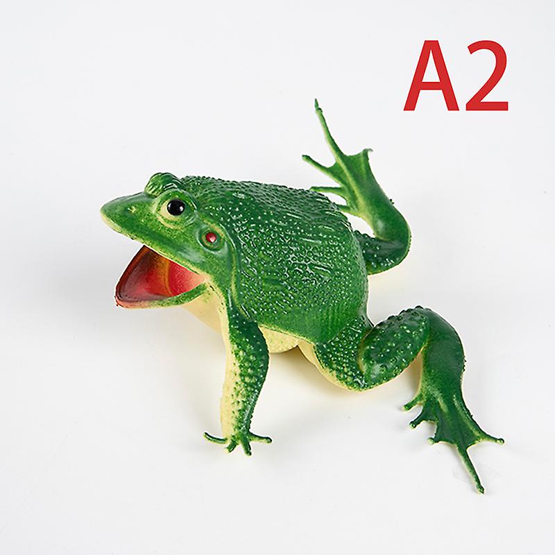 Simulation Sounding Frog Model Mother And Child Props Children's Toy