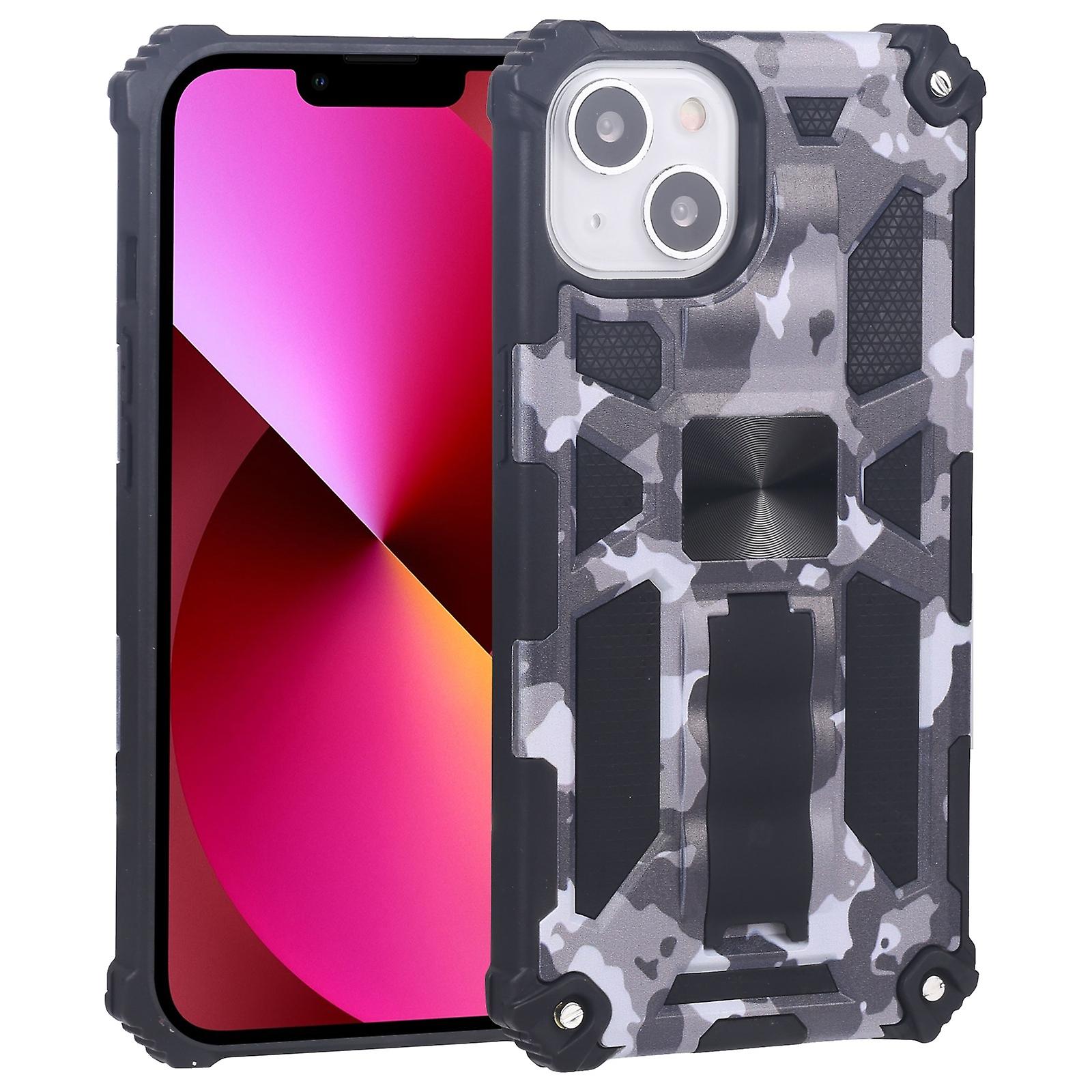 Camouflage TPU+PC Case For iPhone 13