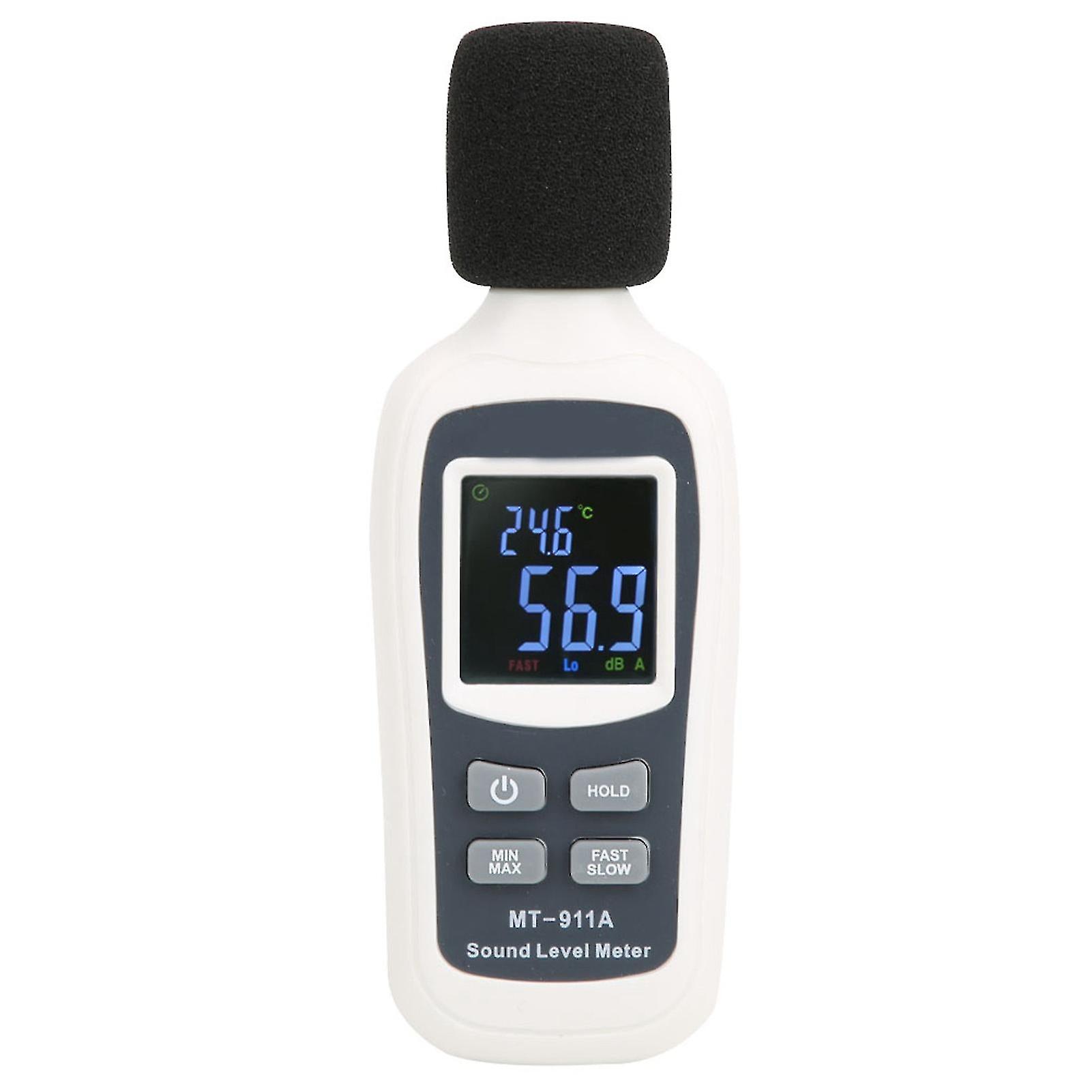 Mt-911a 35db-135db Digital Lcd Sound Level Meter Voice Tester Noise Decibel Monitor