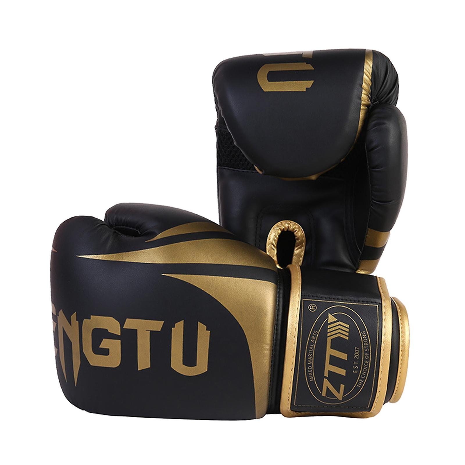 Gants de combat MMA, gants d'entraînement de boxe, gants de kick-boxing, 12 onces