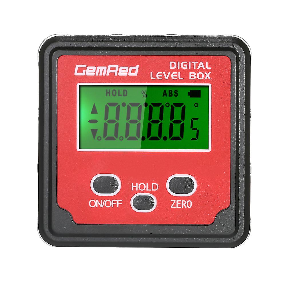 Level Box Angle Gauge Digital Angle Finder Inclinometer Level Gauge