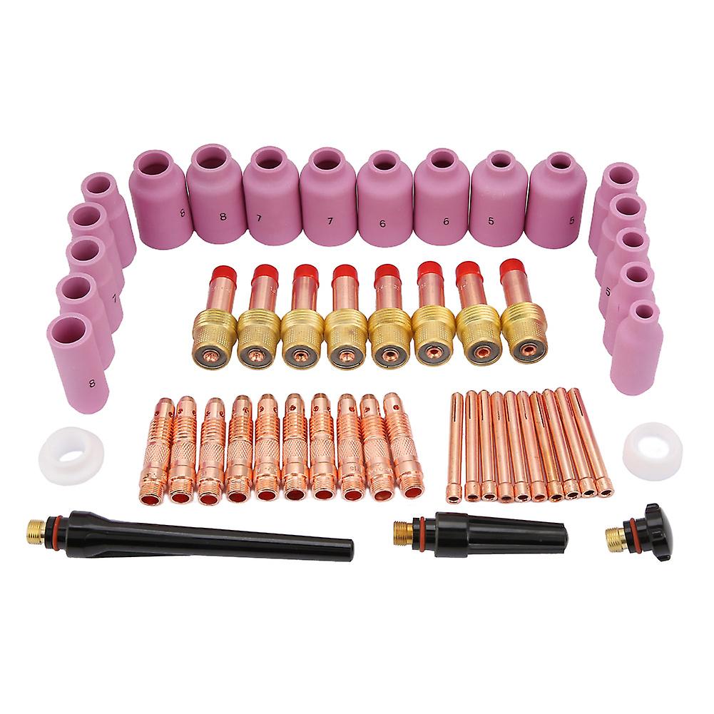 51pcs/set WP-17/18/26 Series TIG Welding Torch Consumables Accessories