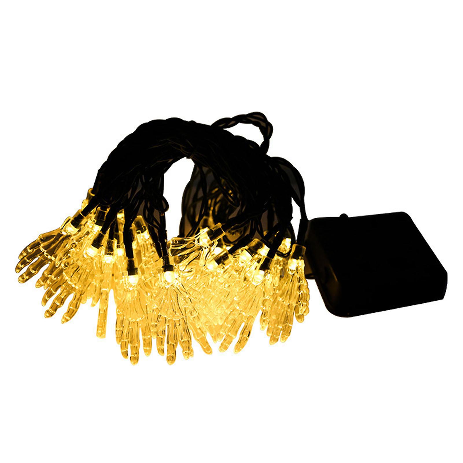 Led Halloween Ghost Hands Lights Halloween Scene Layout Props For Window Party Decoration Decor