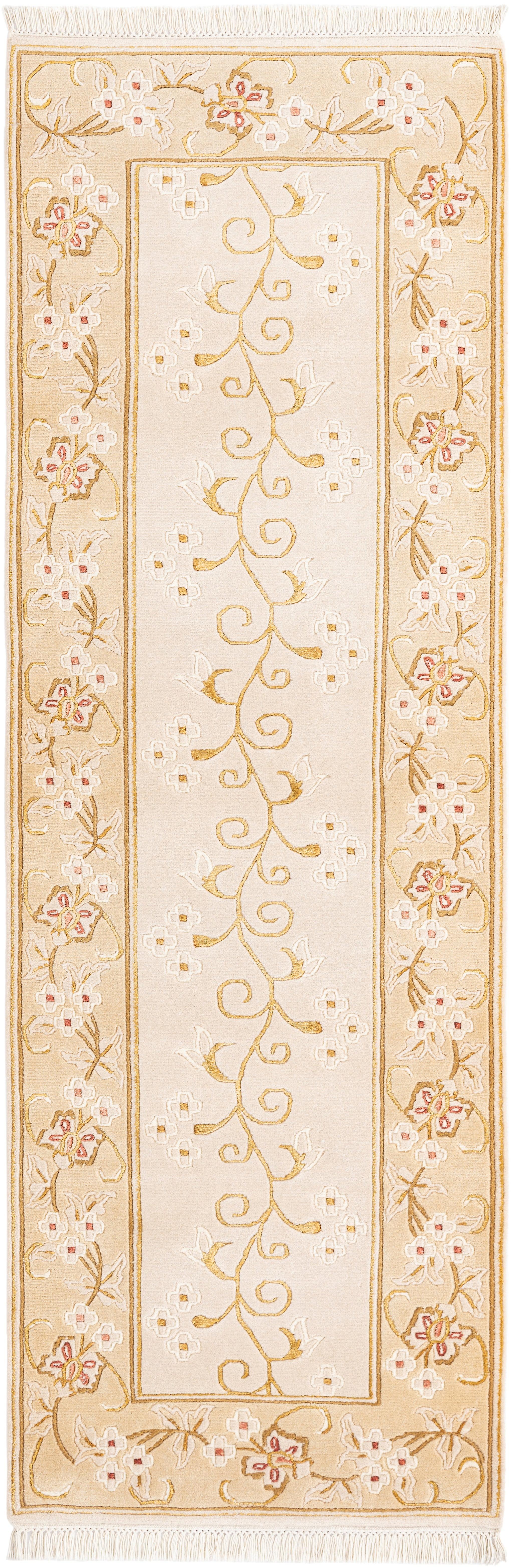 Hadorn Darya-Indian 81x254 with Light Brown Handloom India Rug