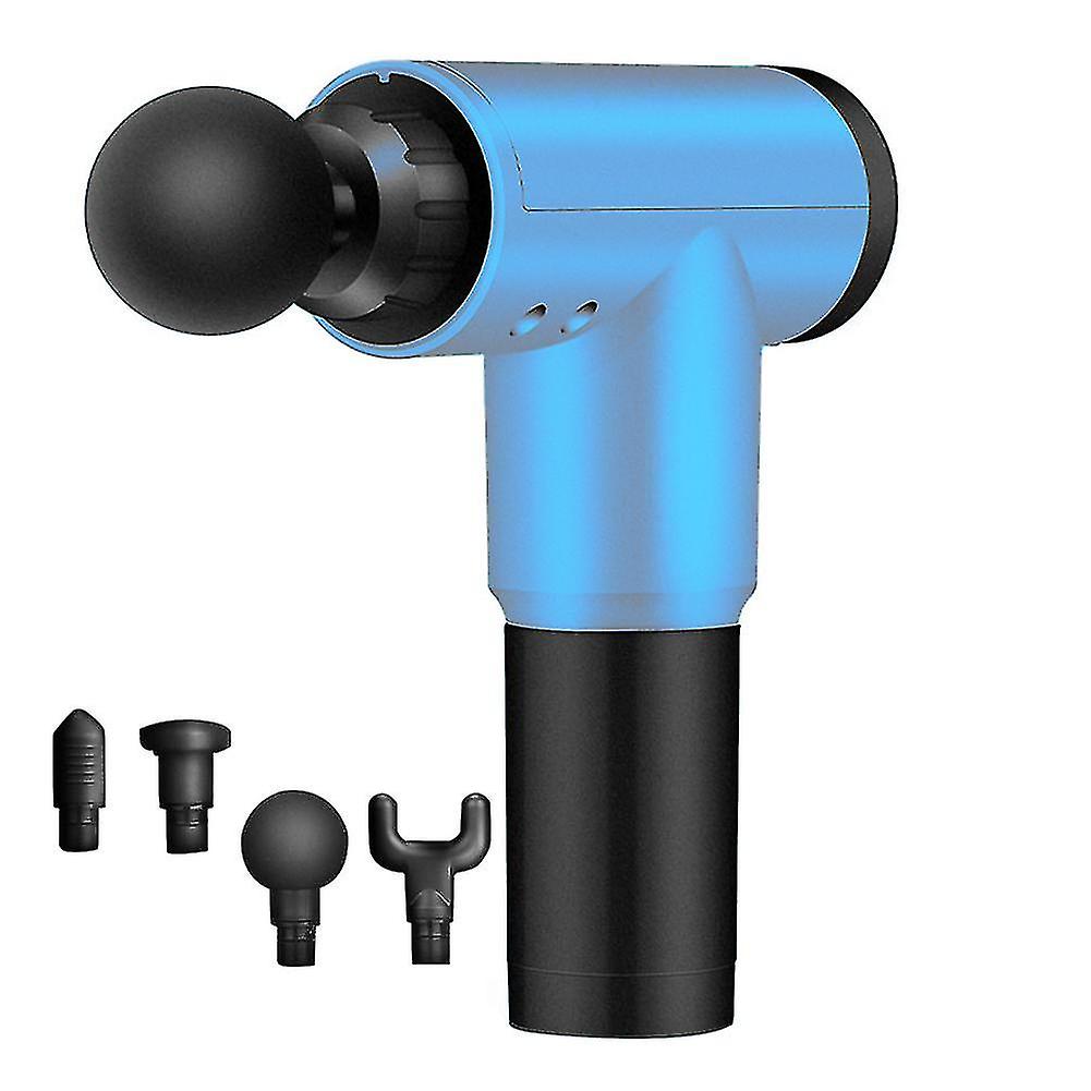 英国プラグブルーマッスルフェイシアガンマッサージャー電動マッスルリラクサーハンドヘルドディープティシューマッスルマッサージャー Az14571