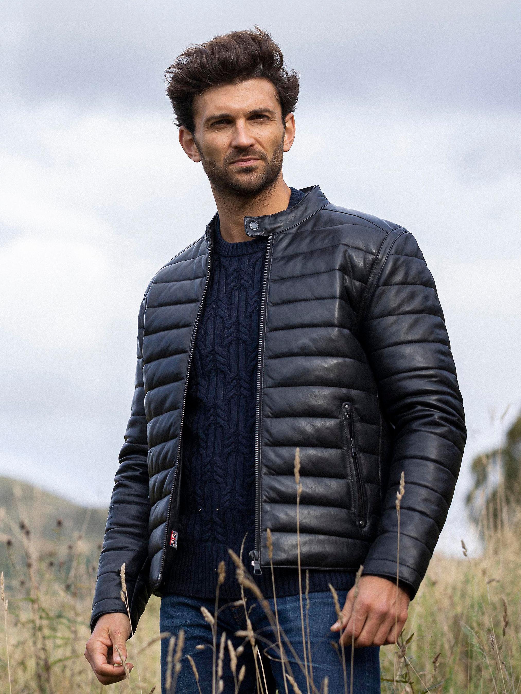 Thornthwaite Leather Jacket in Black