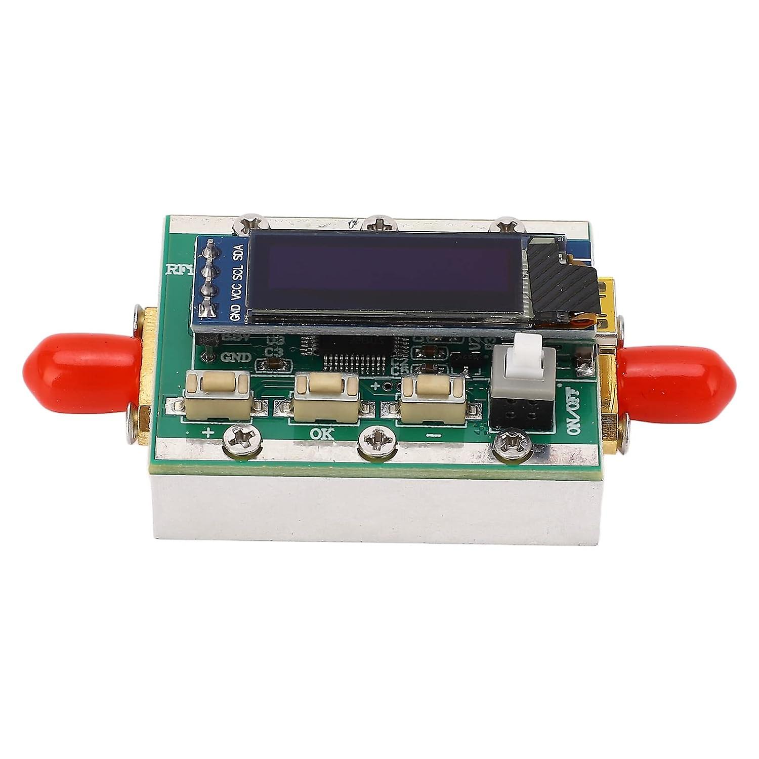 1-3800MHz RF Programmable Attenuator Digital Module 0-31dB Adjustable 1dB Step Back CNC Shell PC Con