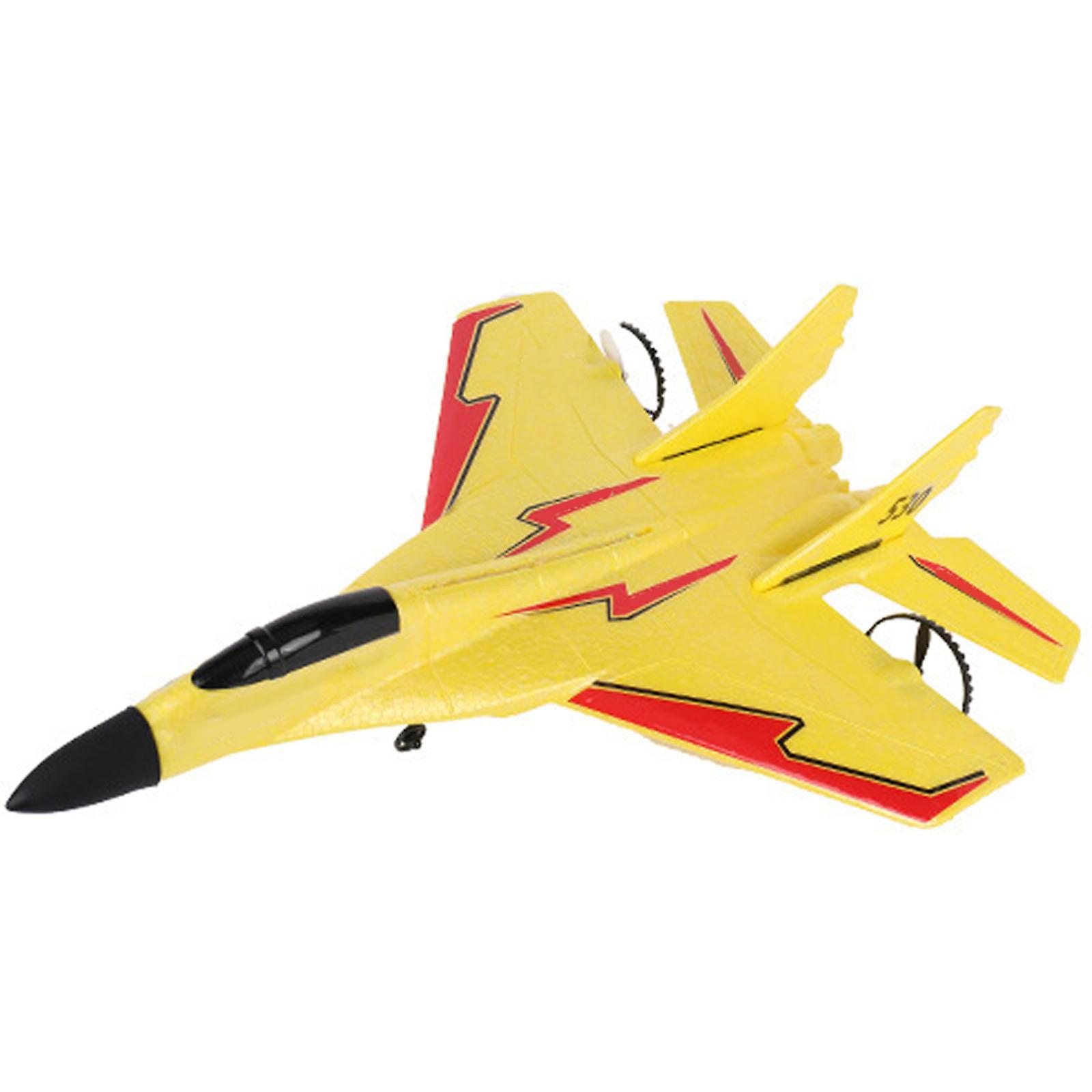 LED-Equipped Remote Control Airplane with 300m Range & 15-Minute Flight