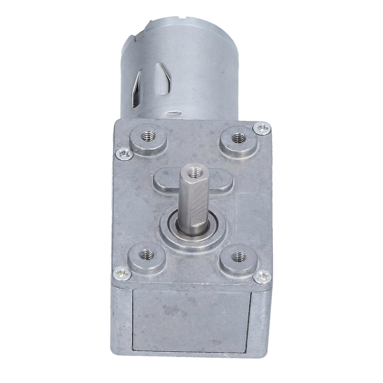 Turbine Worm Gear Motor Speed Reduction SelfLocking Machinery Accessories DC24V 100rpm