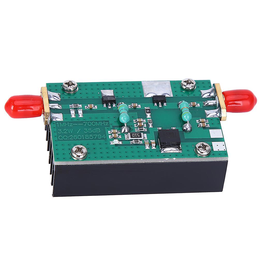 RF Power Amplifier, 3.2W Power Amplifier Board 1MHz‑700MHZ HF FM VHF UHF High Digital LCD RF Power Meter 4IC5F