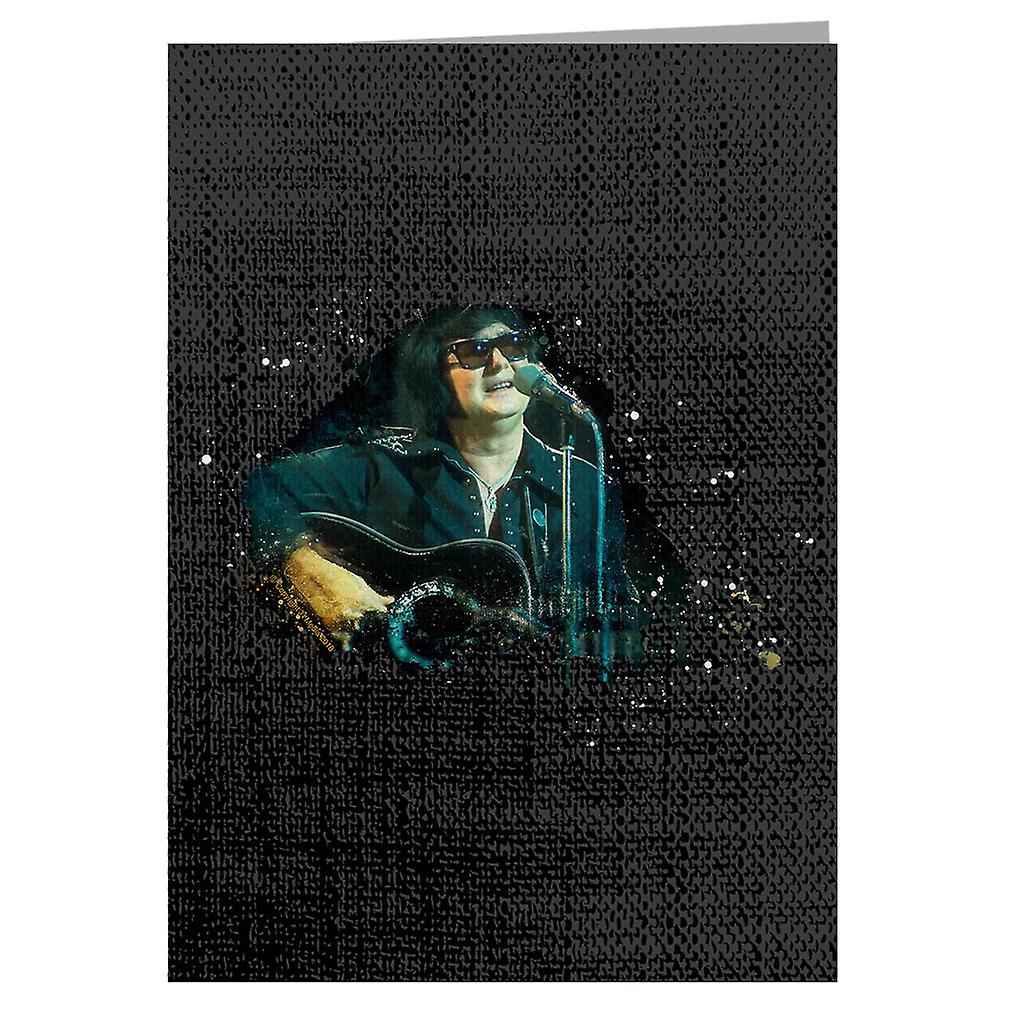 TV Times Roy Orbison Live Greeting Card
