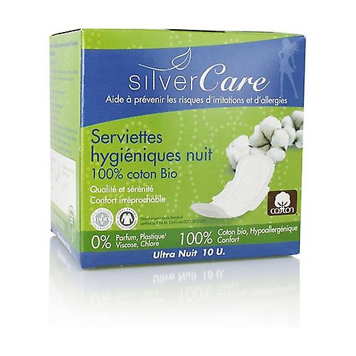 Ultra-Fine Night Cotton Hygienic Compress 10 units