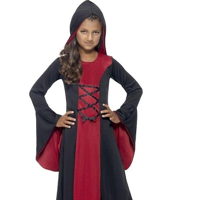 Vamp Costume Kids Red Black 43031l