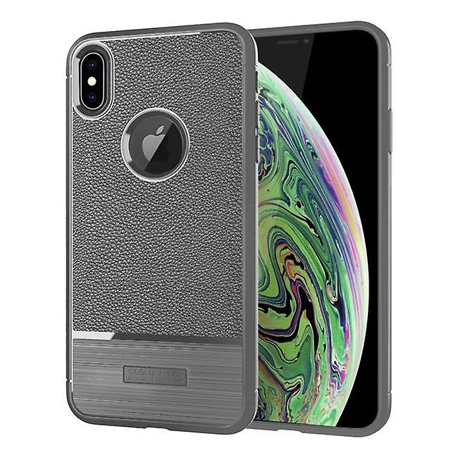 Soft Shockproof Protective Shell Case for Apple iPhone XS Max - Gray