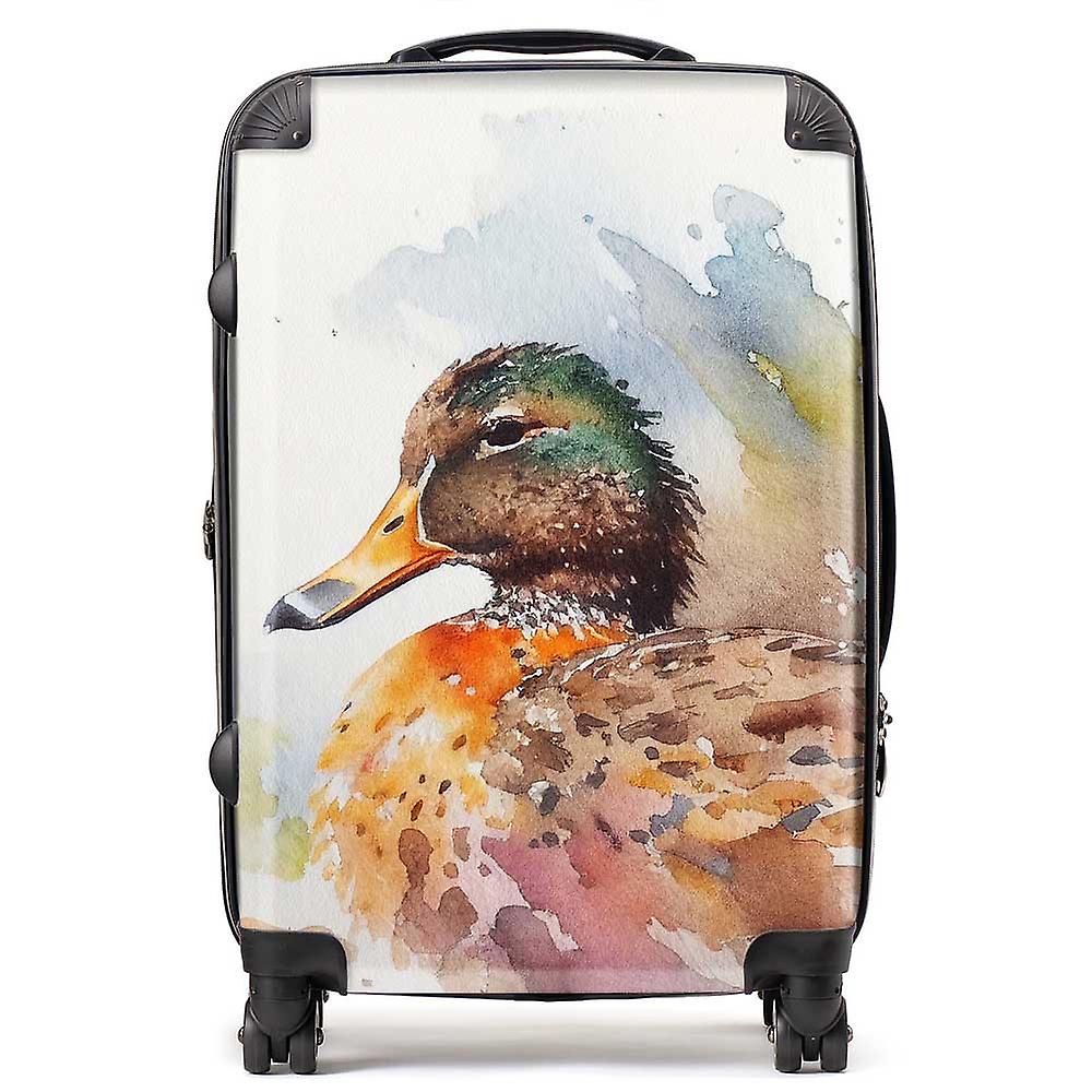 Mallard Watercolour Suitcase