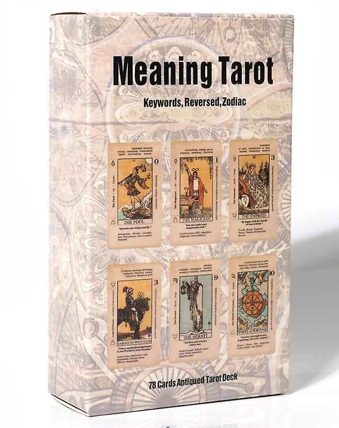 Tarot cards-Oracle cards-Mysterious Tarot-Paper Tarot Cards for Youthful Communities