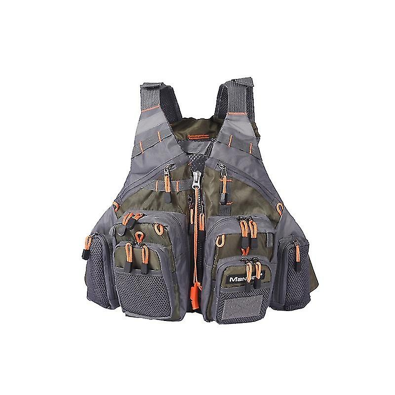Fly Fishing Vest for Mesh Anglers Adjustable Size for Men and Women